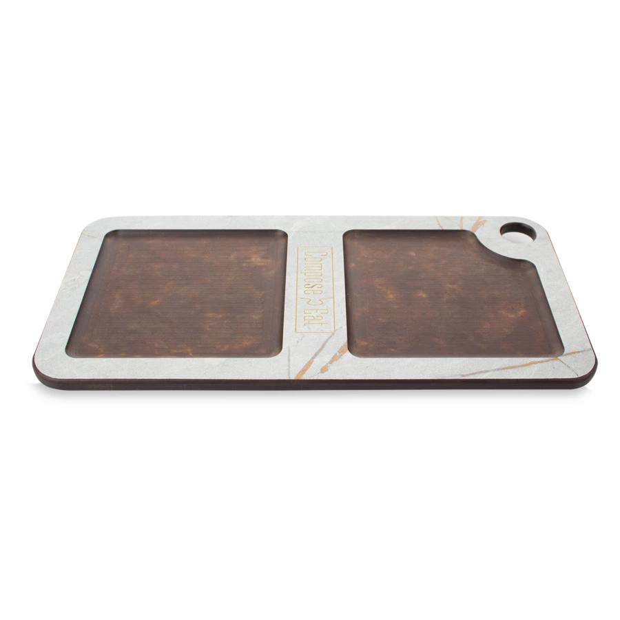 Подставка кухонная универсальная ComposeEat ProFashion 20х10 см, композит, мраморный Грейс