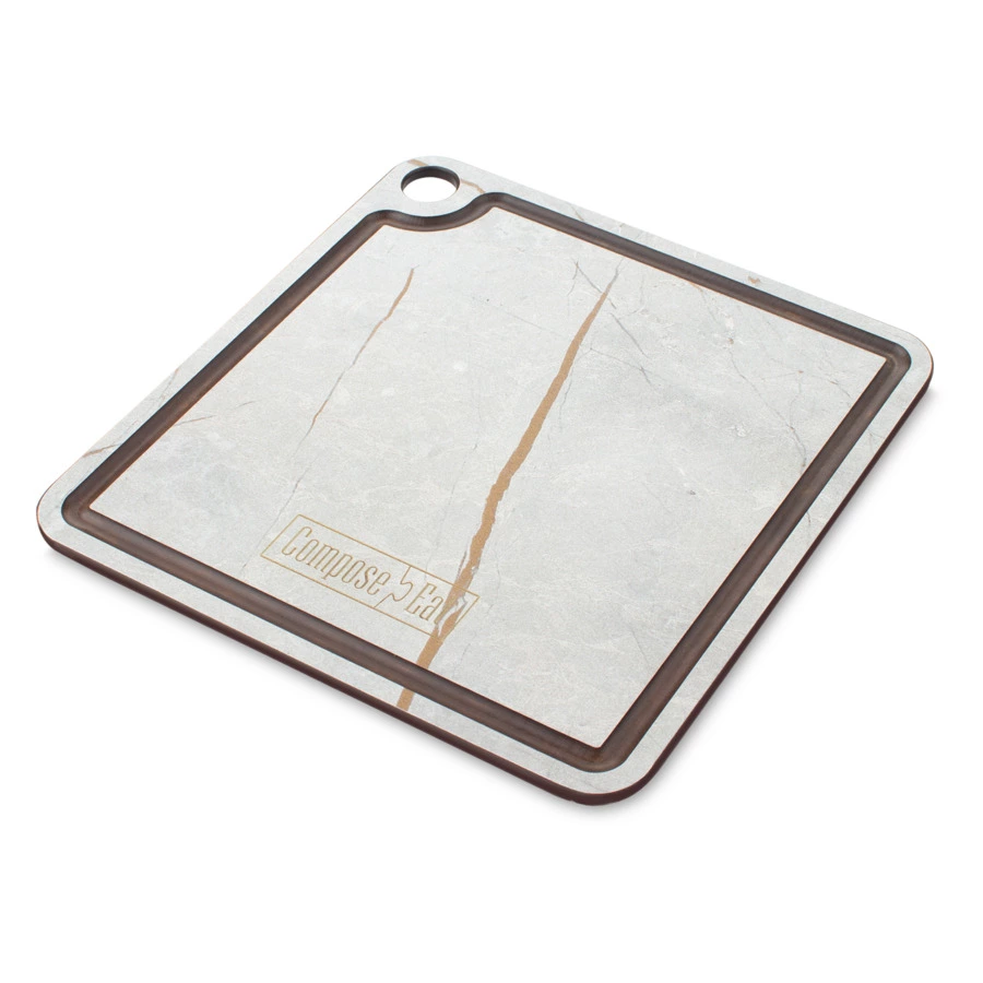 Подставка под горячее ComposeEat ProFashion 18х18 см, композит, мраморный Грейс
