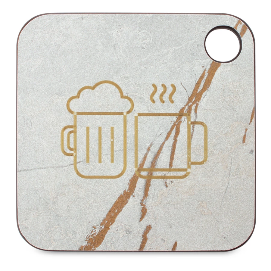 Подставка под кружку ComposeEat ProFashion 10х10 см, композит, мраморный Грейс