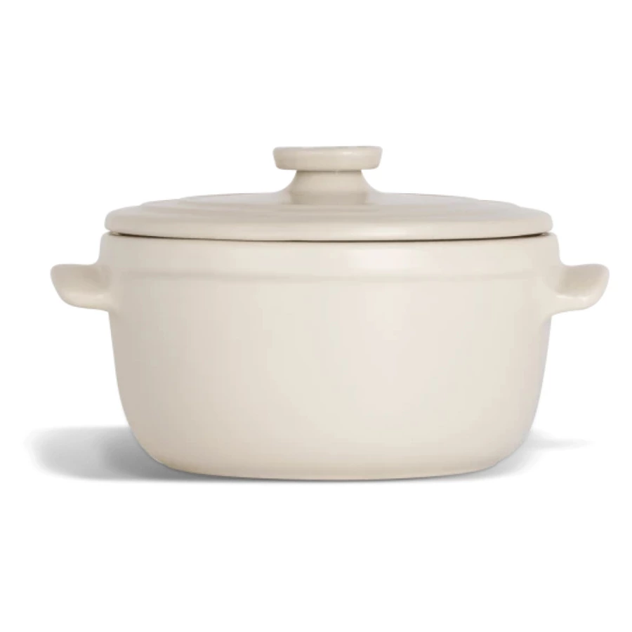 Кокотница для запекания Emile Henry Solo 550 мл, 17х13,5х9,5см, опал, керамика жаропрочная