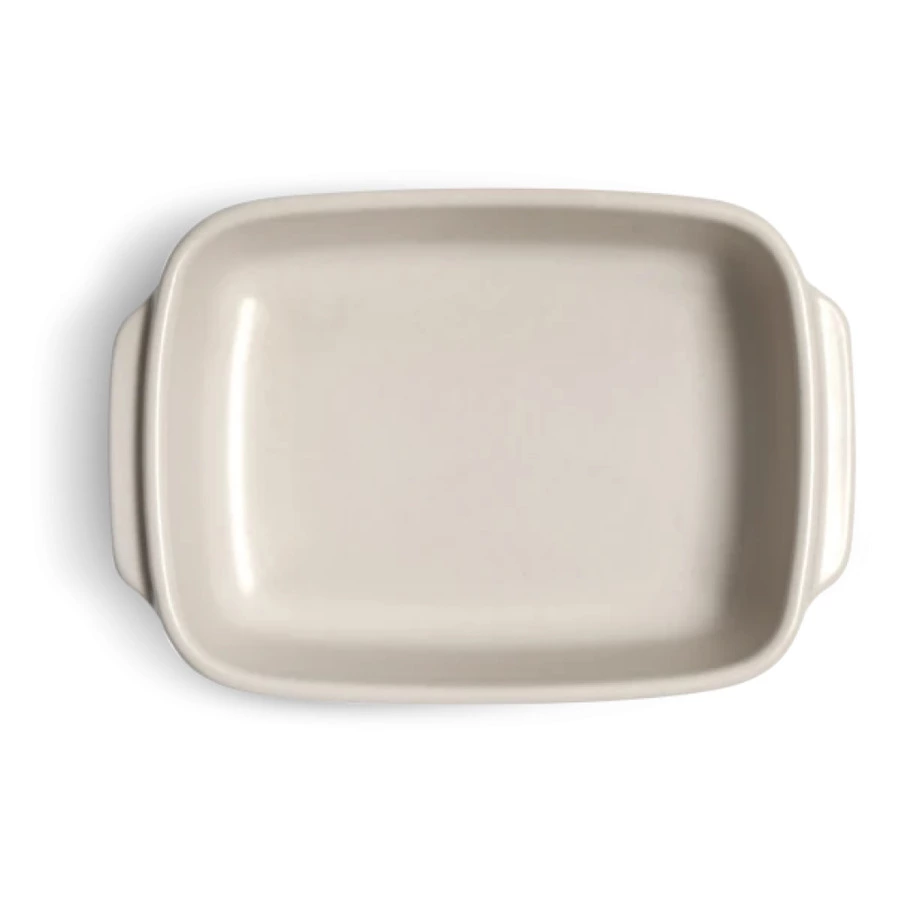 Мини-форма прямоугольная для запекания Emile Henry Solo 600 мл, 16х12,5х5см, опал, керамика