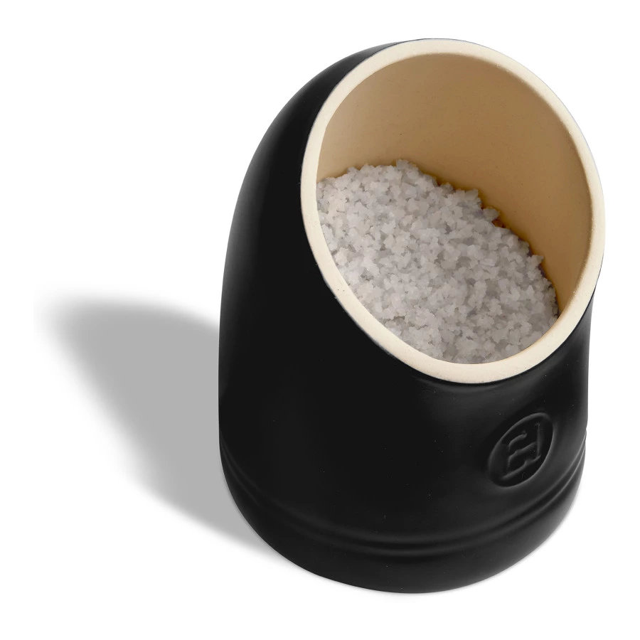 Солонка Emile Henry NEW 580 мл. 11х11х15,5см, трюфель, керамика