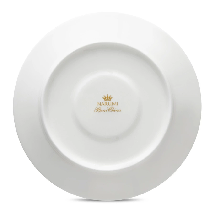 Чашка для эспрессо с блюдцем Narumi Терраса 100 мл, рельеф, фарфор костяной