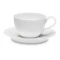 Чашка для эспрессо с блюдцем Narumi Терраса 100 мл, рельеф, фарфор костяной