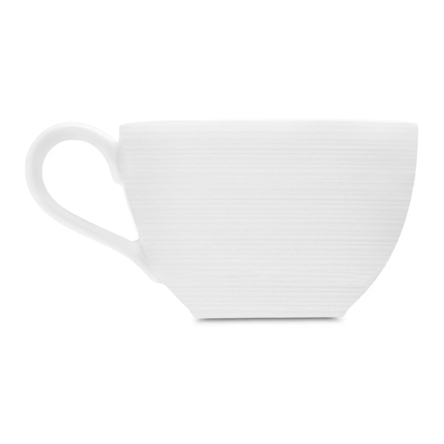 Чашка для эспрессо с блюдцем Narumi Терраса 100 мл, рельеф, фарфор костяной