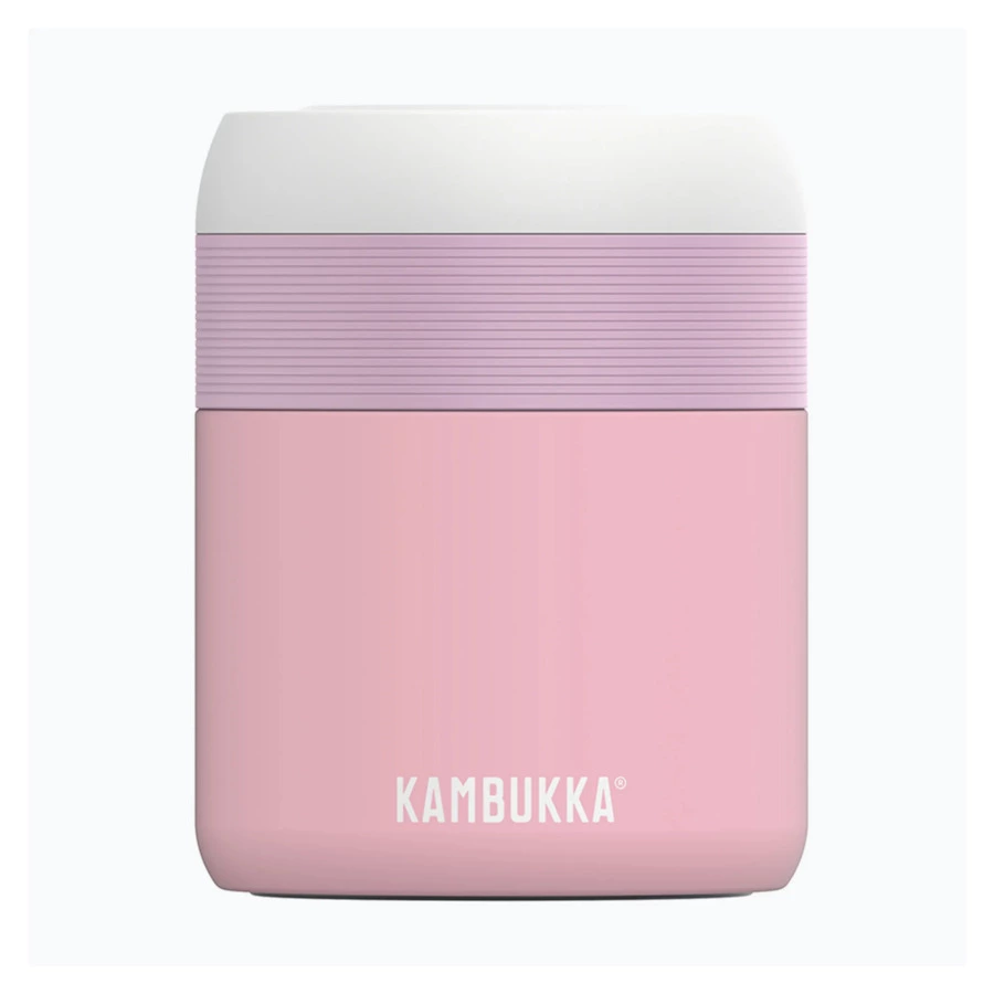 Ланчбокс с вакуумной изоляцией Kambukka Bora 600 мл, сталь нержавеющая, нежно-розовый