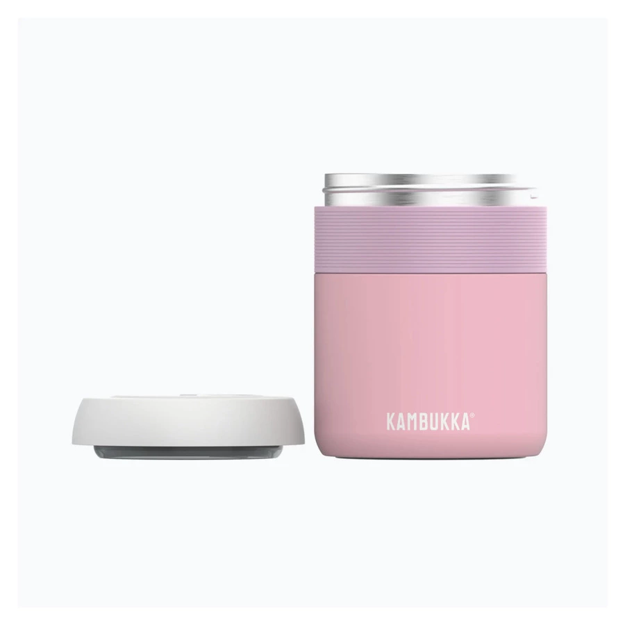 Ланчбокс с вакуумной изоляцией Kambukka Bora 600 мл, сталь нержавеющая, нежно-розовый