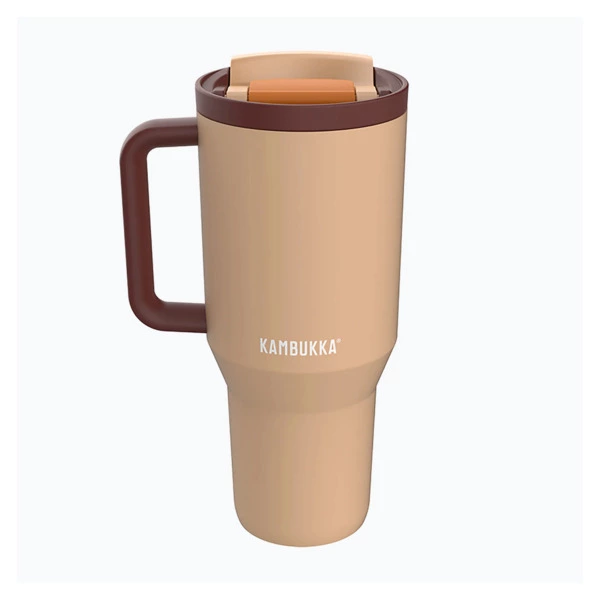 Термокружка Kambukka Rio 950 мл, сталь нержавеющая, миндаль
