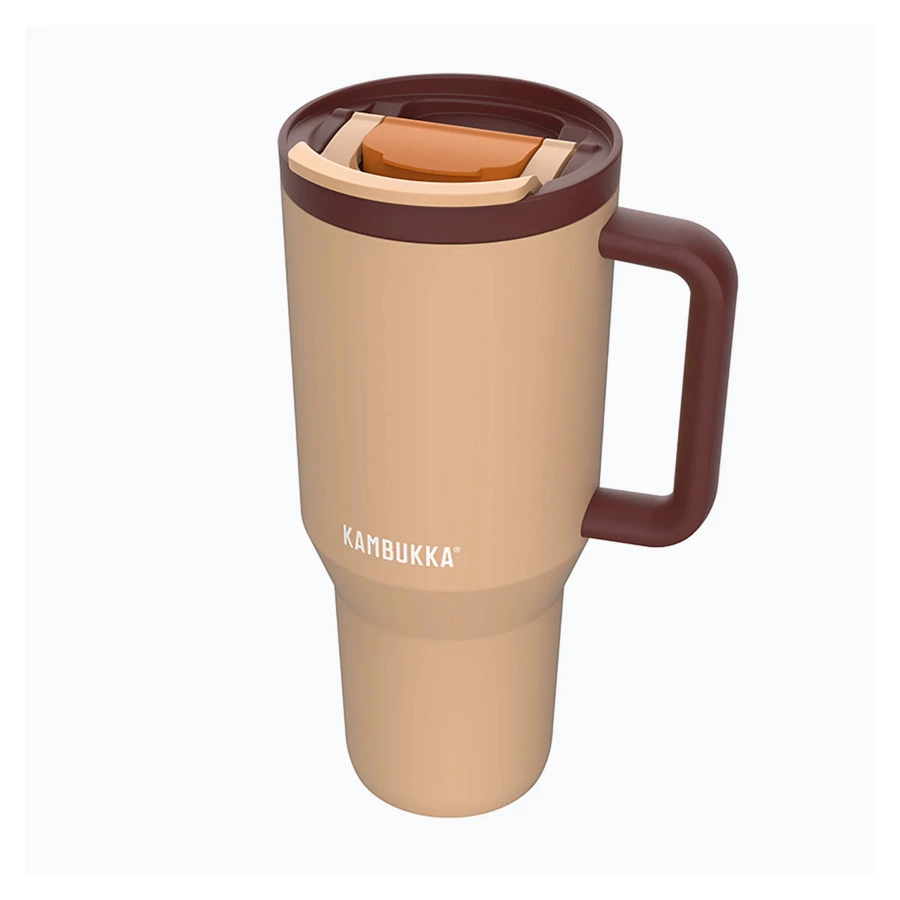 Термокружка Kambukka Rio 950 мл, сталь нержавеющая, миндаль