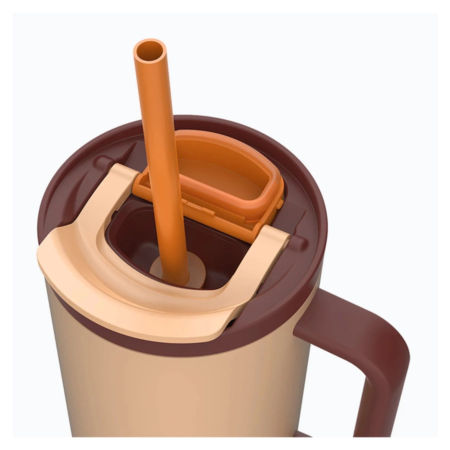 Термокружка Kambukka Rio 950 мл, сталь нержавеющая, миндаль