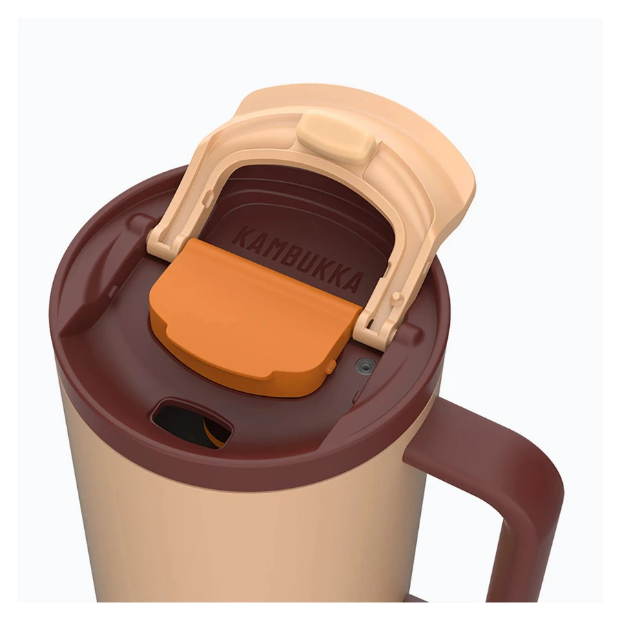 Термокружка Kambukka Rio 950 мл, сталь нержавеющая, миндаль