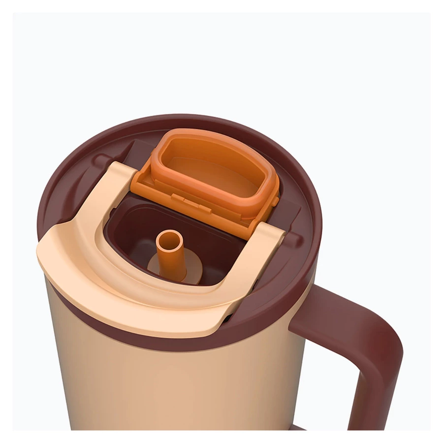 Термокружка Kambukka Rio 950 мл, сталь нержавеющая, миндаль