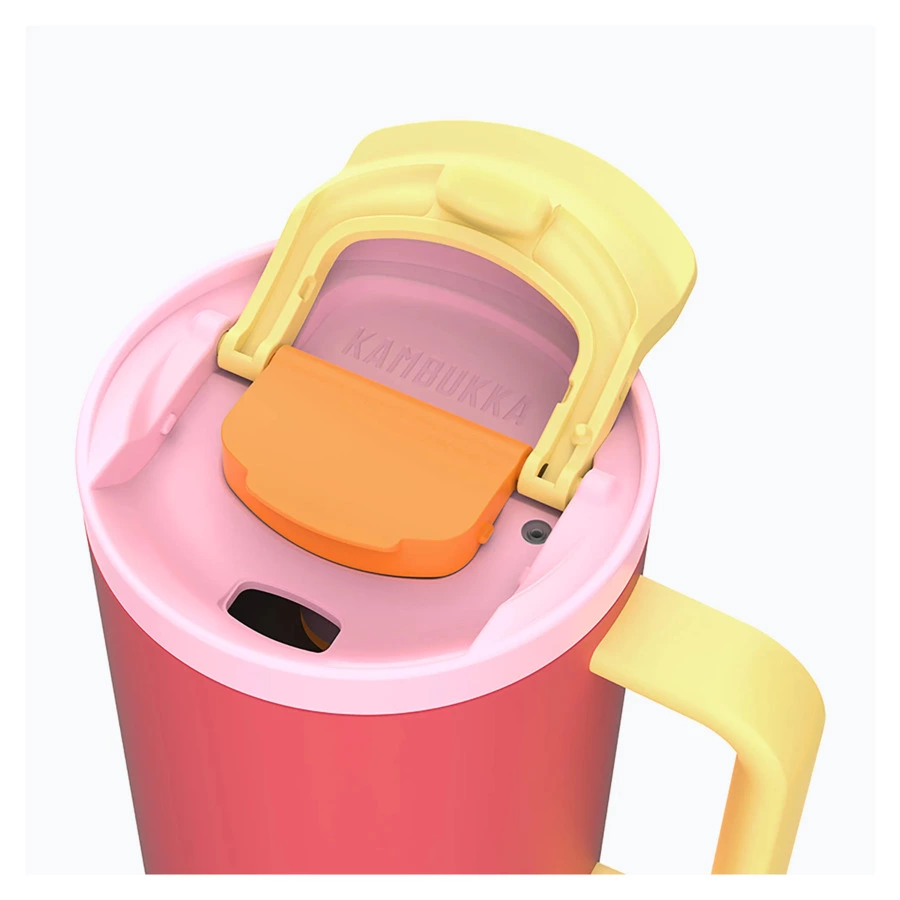 Термокружка Kambukka Rio 950 мл, сталь нержавеющая, розовая папайя