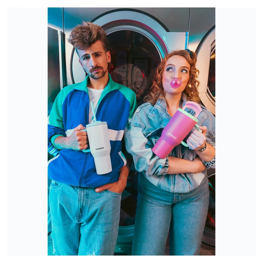 Термокружка Kambukka Rio 950 мл, сталь нержавеющая, морозный кокос