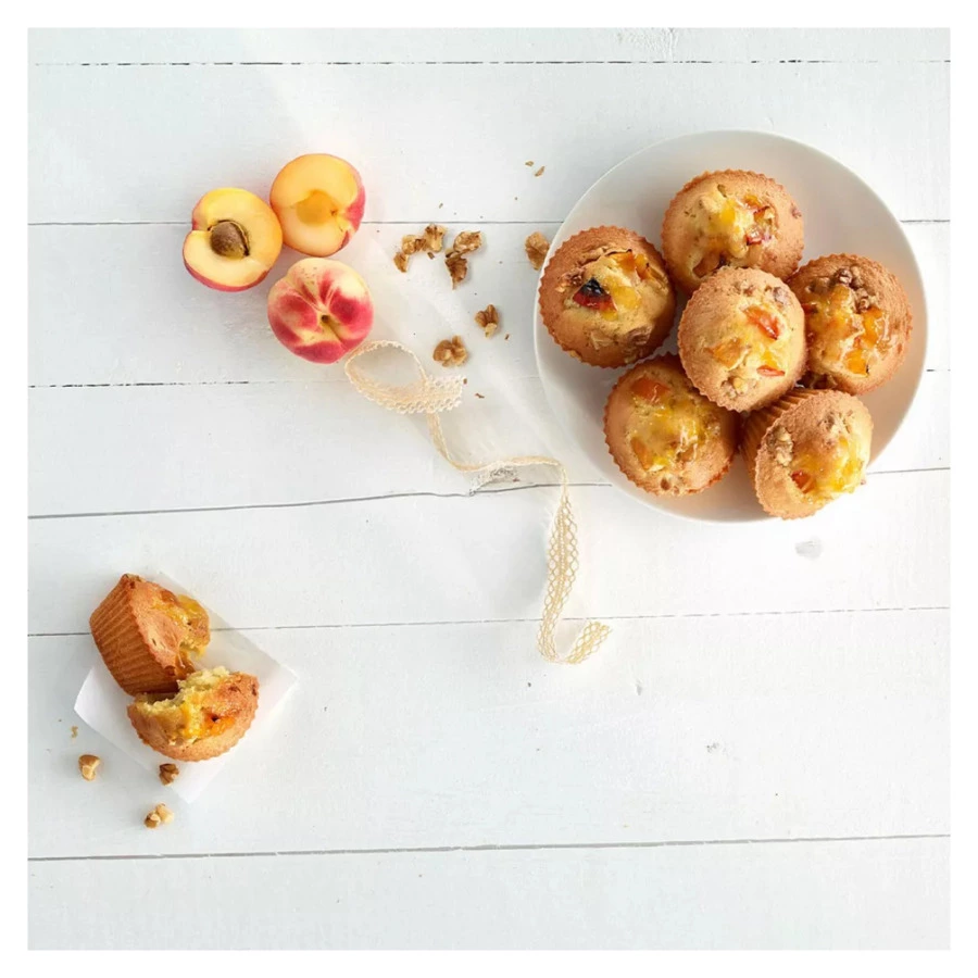 Формочки для маффина Lekue 7 см, 12 шт, силикон, красные