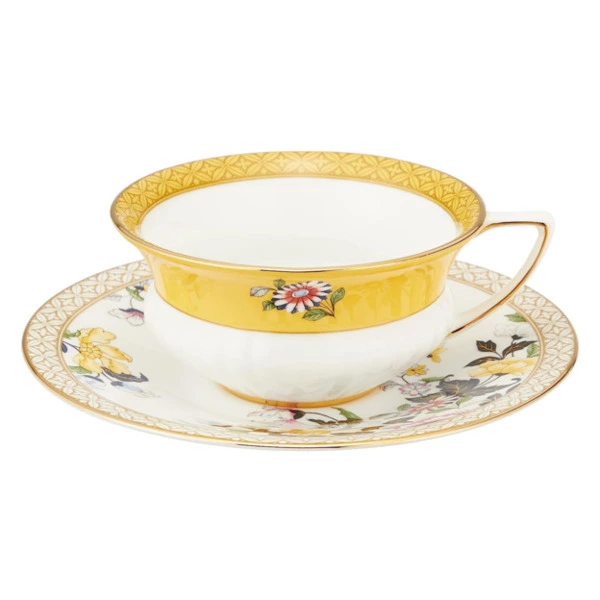 Чашка чайная Wedgwood Wonderlust Первоцвет 140 мл, фарфор, п/к