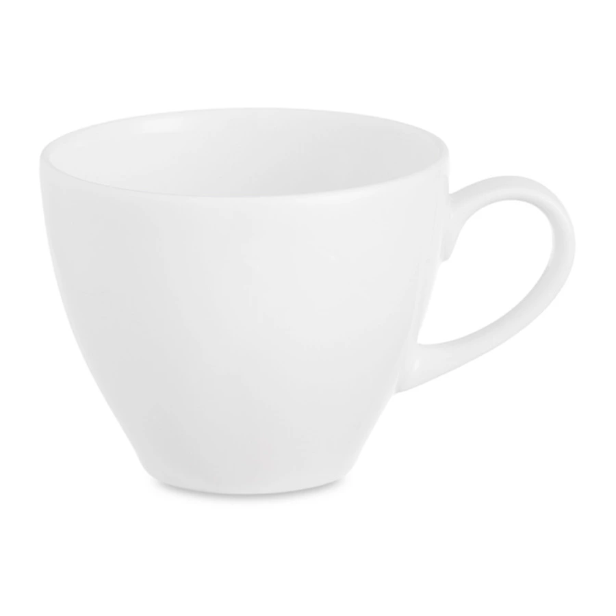 Чашка для эспрессо с блюдцем Narumi Белый декор 120 мл, фарфор костяной