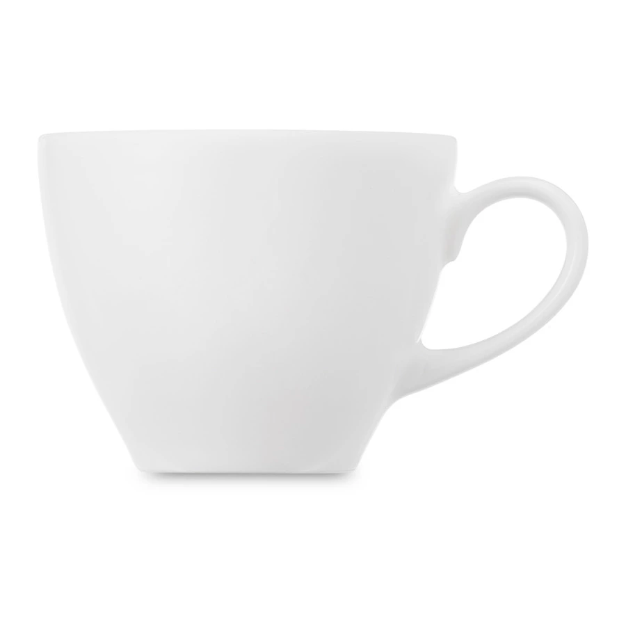 Чашка для эспрессо с блюдцем Narumi Белый декор 120 мл, фарфор костяной