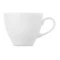 Чашка для эспрессо с блюдцем Narumi Белый декор 120 мл, фарфор костяной