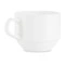 Чашка для эспрессо с блюдцем Narumi Белый декор 110 мл, фарфор костяной