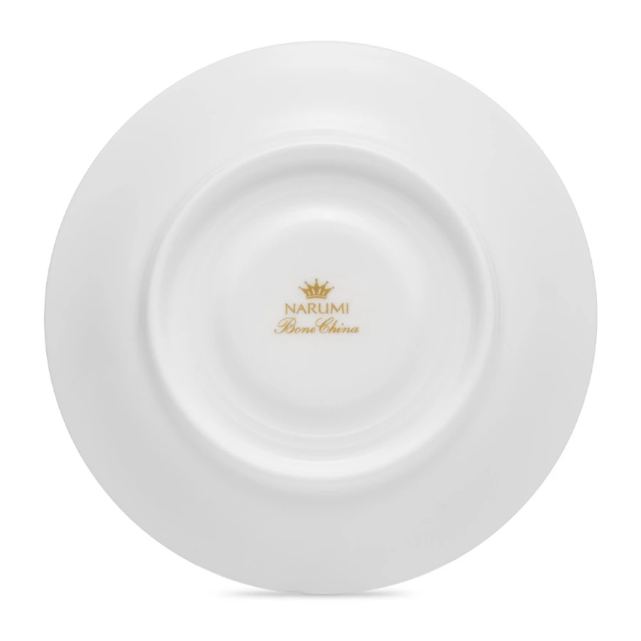 Чашка чайная с блюдцем Narumi Терраса, рельеф 280 мл, фарфор костяной