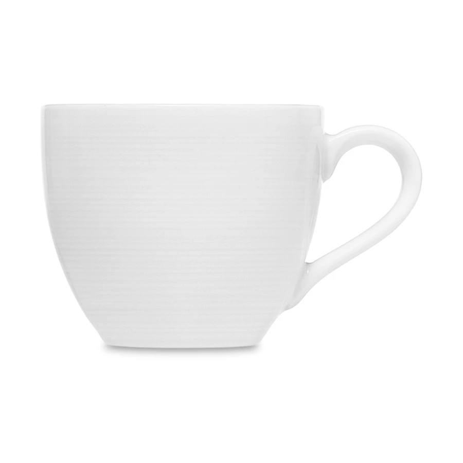 Чашка чайная с блюдцем Narumi Терраса, рельеф 280 мл, фарфор костяной