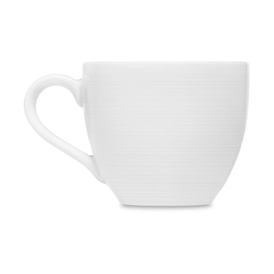 Чашка чайная с блюдцем Narumi Терраса, рельеф 280 мл, фарфор костяной