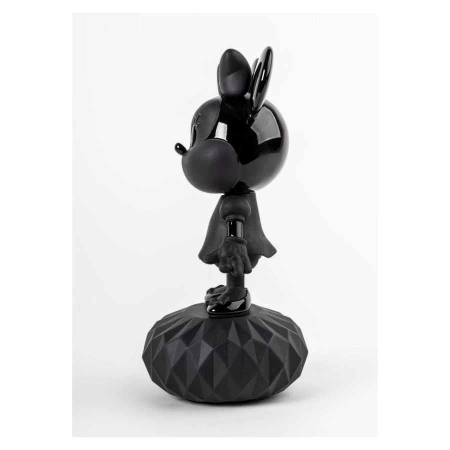 Скульптура Lladro Минни 31 см, черная, фарфор