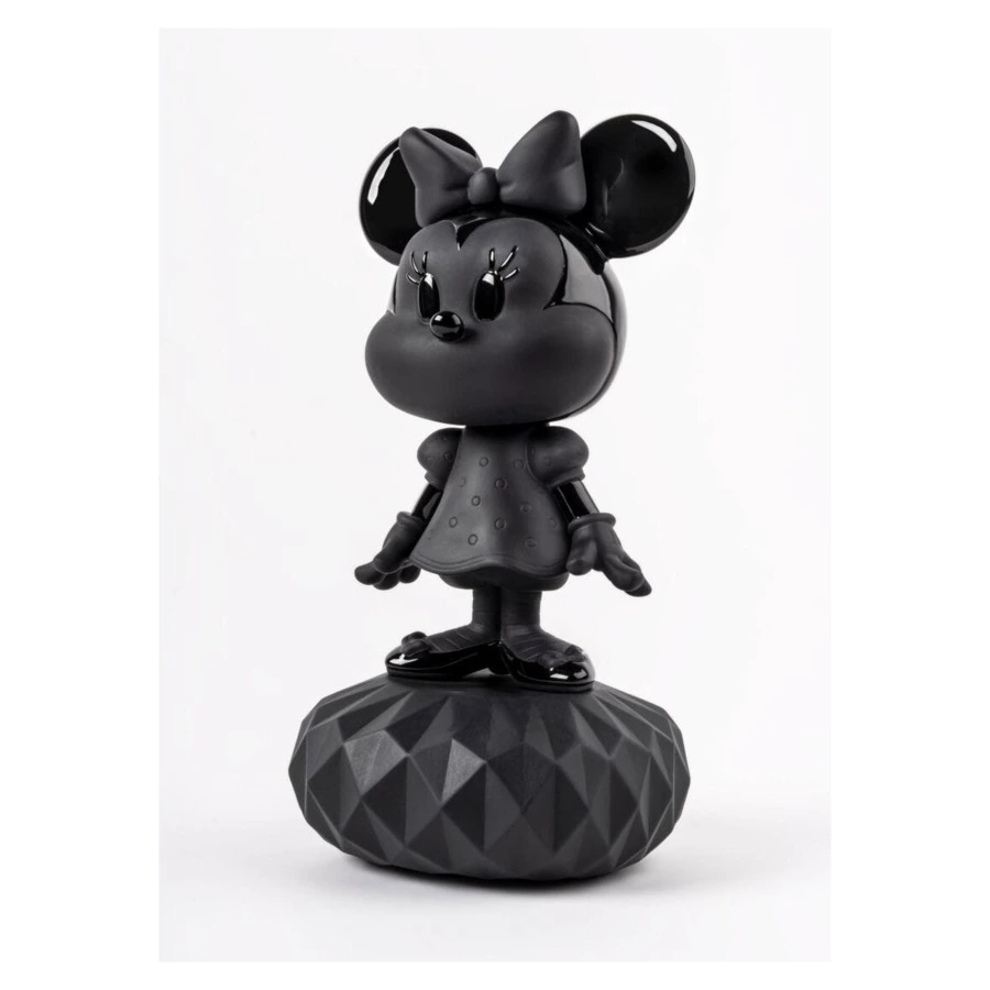 Скульптура Lladro Минни 31 см, черная, фарфор