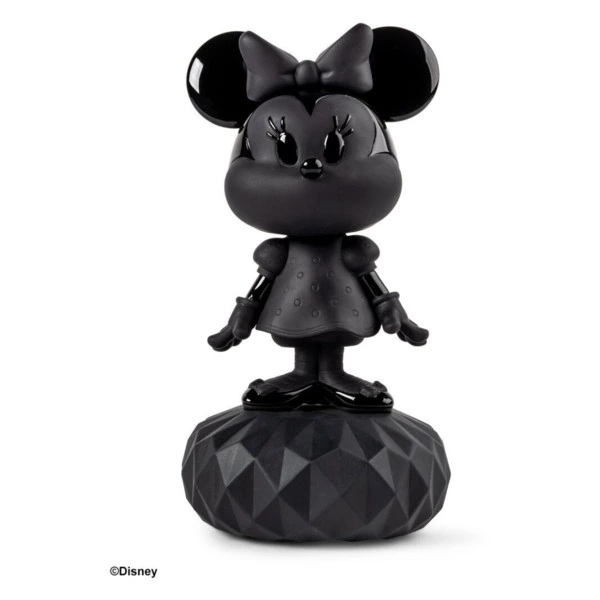 Скульптура Lladro Минни 31 см, черная, фарфор