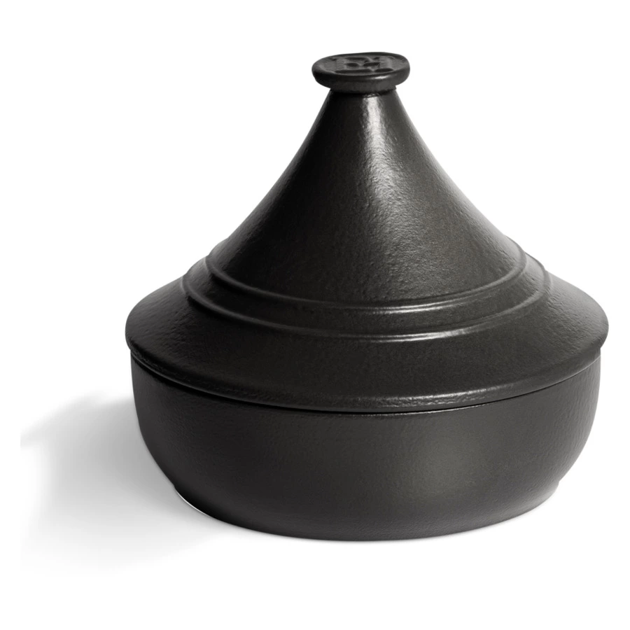 Мини-тажин для запекания Emile Henry Solo 550 мл, 16х16х15см, базальт, керамика жаропрочная