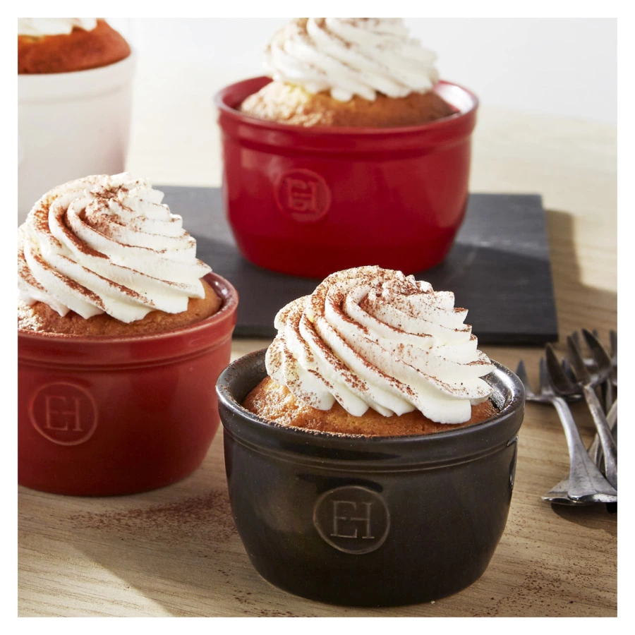 Рамекин Emile Henry Solo №10, 250мл, 10х10х6,5 см, базальт, керамика жаропрочная