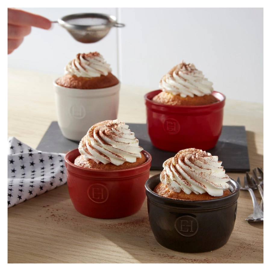 Рамекин Emile Henry Solo №10, 250мл, 10х10х6,5 см, базальт, керамика жаропрочная