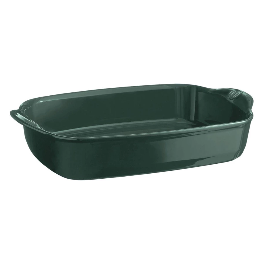 Форма для запекания Emile Henry прямоугольная 4л, 42х27х8,5см, кедр, керамика