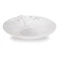 Блюдо Decor de Table Pate de Verre Cristal Орхидея 18 см, хрустальное тесто, белое, п/к
