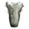 Ваза настольная Decor de Table Pate de Verre Cristal Мак 30 см, хрустальное тесто, серая, п/к