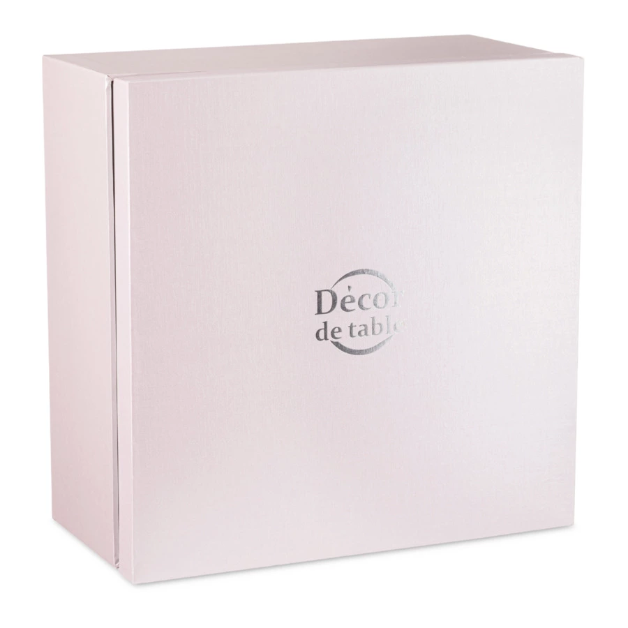 Чаша декоративная Decor de Table Pate de Verre Cristal Мак 30 см, хрустальное тесто