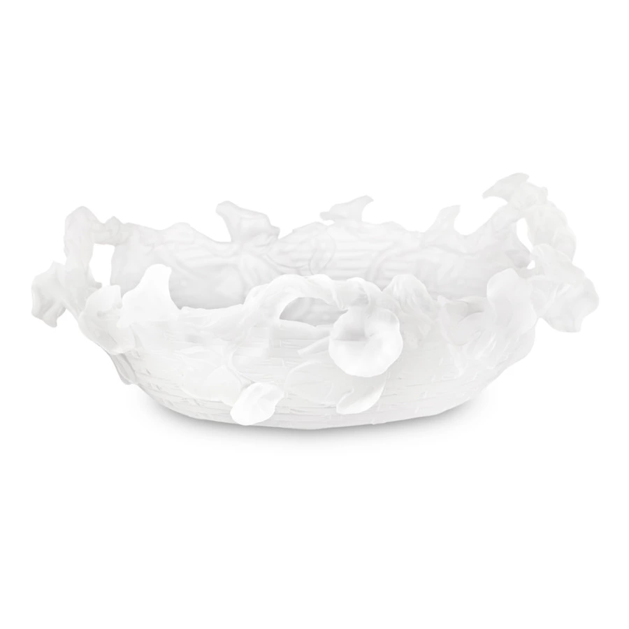 Чаша декоративная Decor de Table Pate de Verre Cristal Утренняя Заря 30 см, хрустальное тесто