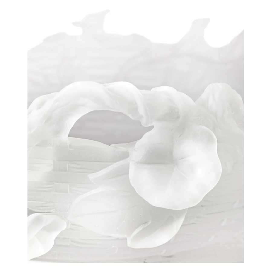 Чаша декоративная Decor de Table Pate de Verre Cristal Утренняя Заря 30 см, хрустальное тесто