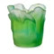 Подсвечник Decor de Table Pate de Verre Cristal Мак 8 см, хрустальное тесто, темно-зеленый, п/к