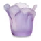 Подсвечник Decor de Table Pate de Verre Cristal Мак 8 см, хрустальное тесто, фиолетовый, п/к