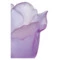 Подсвечник Decor de Table Pate de Verre Cristal Мак 8 см, хрустальное тесто, фиолетовый, п/к