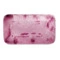 Блюдо прямоугольное Decor de Table Pate de Verre Cristal Бабочка 22х13 см, хрустальное тесто