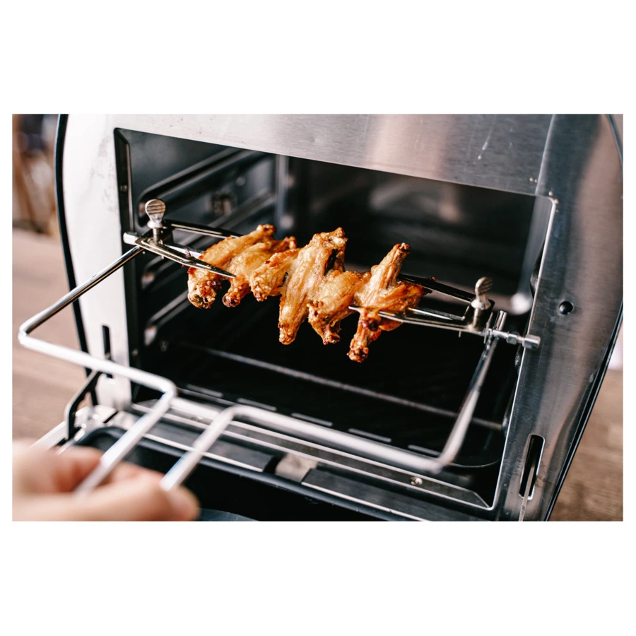 Умная печь-аэрогриль EPEIOS FoElem Chef на 14 л, 1500 Вт,  EPAO502, черный