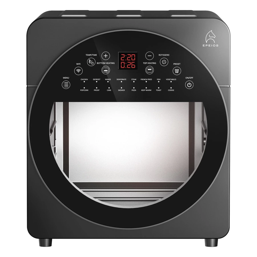 Умная печь-аэрогриль EPEIOS Epicure+, 6-в-1 на 14 л, 1700 Вт, EPAO249, черная