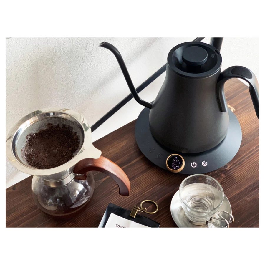 Чайник электрический EPEIOS HummingBird (Колибри), 0,9л, 1250-1500 Вт, EPCP001, черный