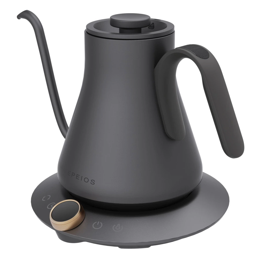 Чайник электрический EPEIOS HummingBird (Колибри), 0,9л, 1250-1500 Вт, EPCP001, черный