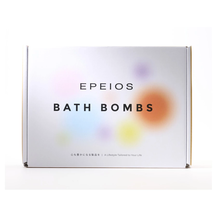 Премиальные бомбочки для ванны EPEIOS Bath bombs, 24 шт, разноцветные