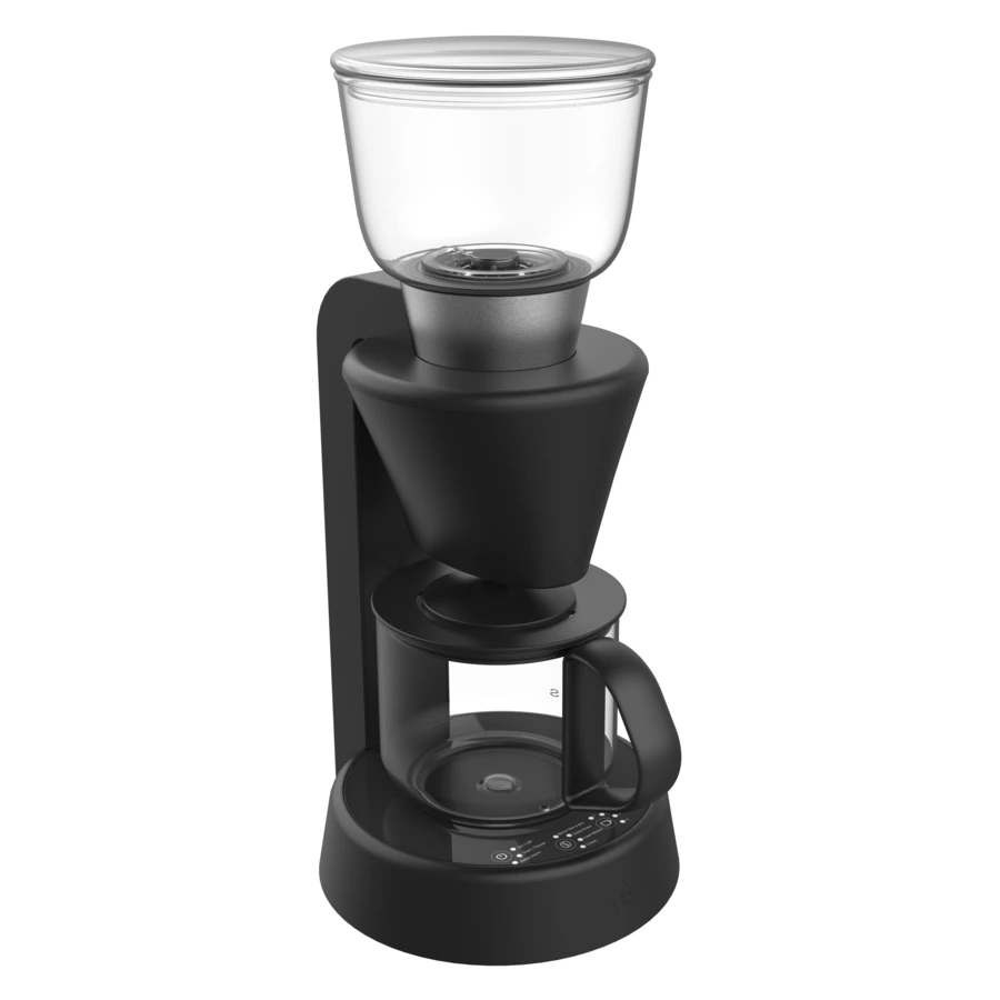 Умная кофеварка EPEIOS FoElem Mocca на 850 мл, 1050 Вт, EPCM503, черная