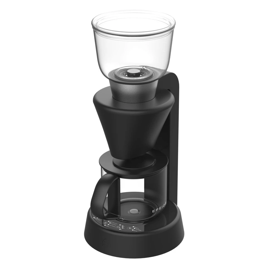 Умная кофеварка EPEIOS FoElem Mocca на 850 мл, 1050 Вт, EPCM503, черная